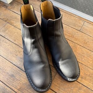 Solovair Greasy Dealer leather Chelsea boots (US 12.5)